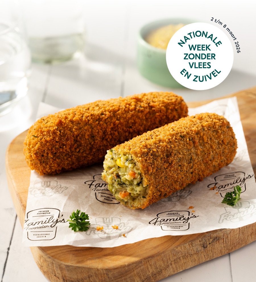 Vegetarisch snacken bij Family